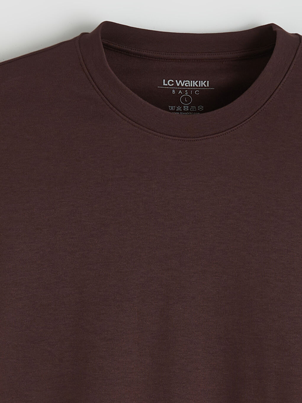 تي شيرت رجالي بكم قصير وكول مدور-5