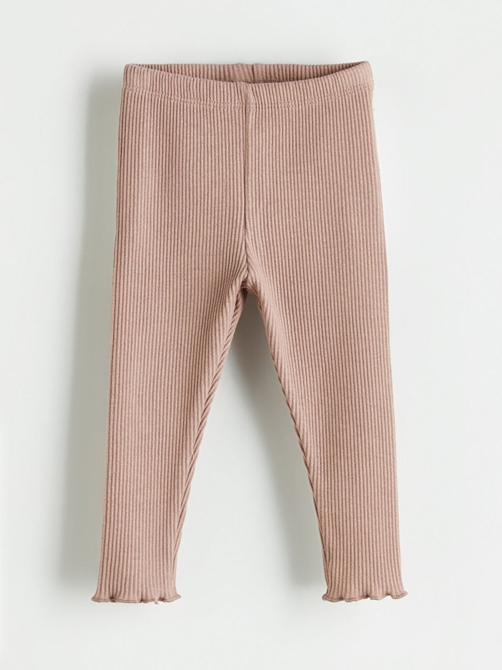 LCW baby Crew Neck Baby Girls' Sweatshirt and Leggings 2 Pack -W53884Z1-LQA