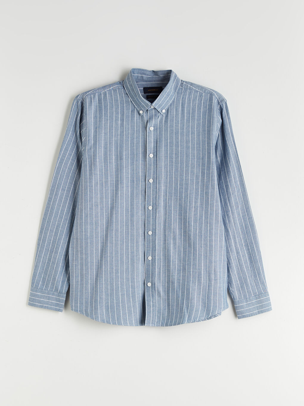 SOUTHBLUE Regular Fit Long Sleeve Striped Men's Shirt -W53924Z8-Z3H