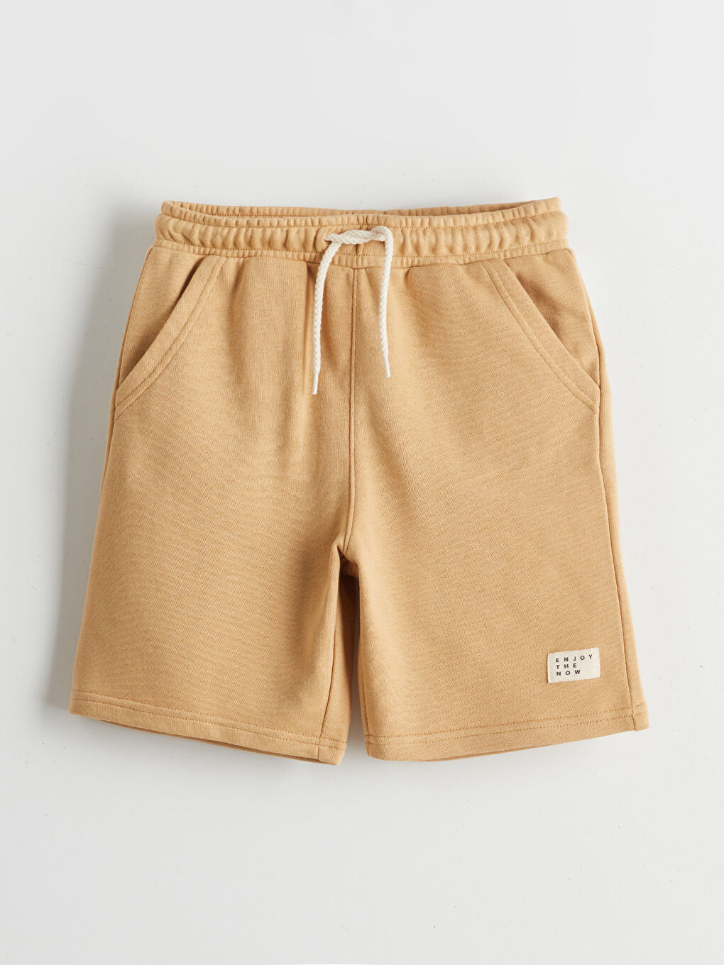 LCW Kids Elasticated Waist Boys' Shorts -W53930Z4-GFY