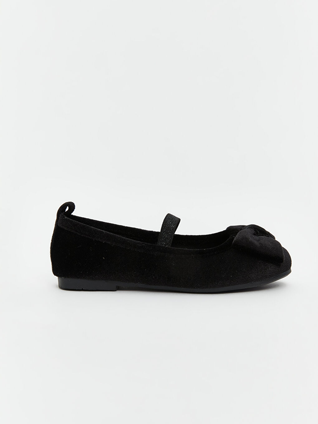 Bow Detailed Baby Girl Flats-1