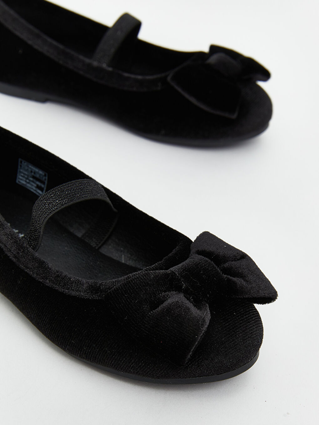 Bow Detailed Baby Girl Flats-2