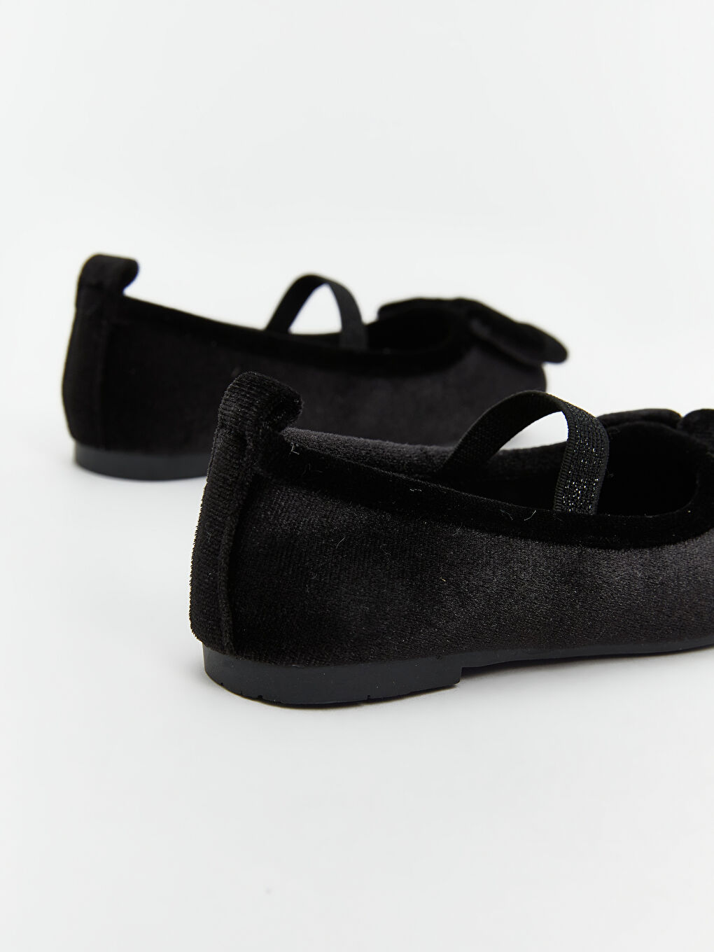 Bow Detailed Baby Girl Flats-4