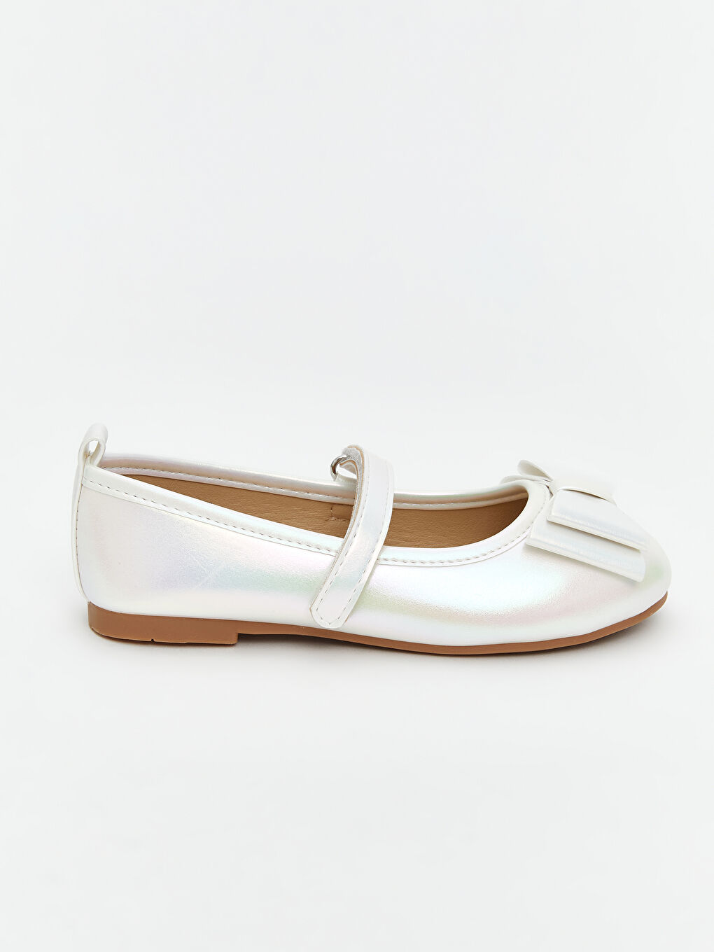 Bow Detailed Baby Girl Flats -W53939Z1-Q6K