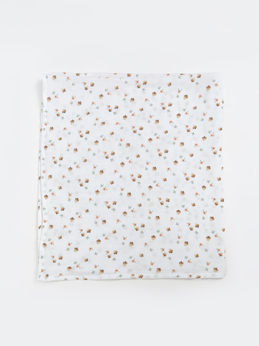 LCW baby Printed Baby Girls' Muslin Shawl 90x100 cm -W53959Z1-LRA