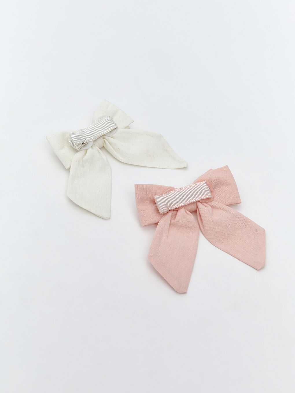 LCW baby Baby Girl ECRU Claw & Clip & Scrunchie -W53970Z1-FDW