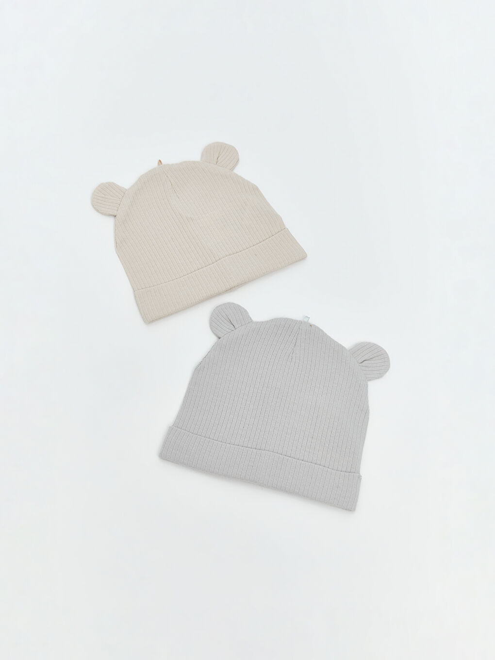 Ear Detail Baby Boys' Beanie 2 Pack