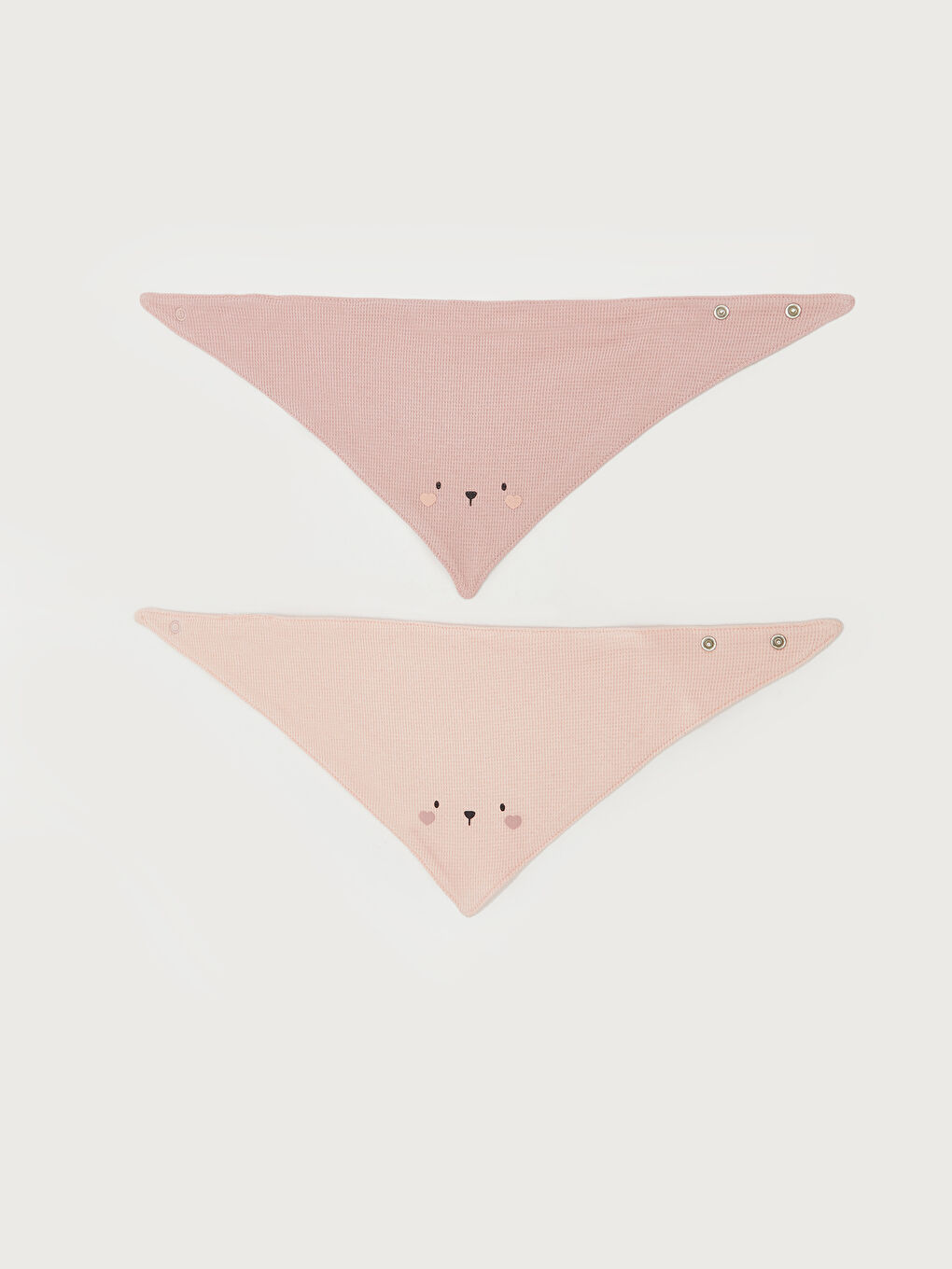 LCW baby Printed Baby Girls' Bib 2 Pack -W54021Z1-KXS