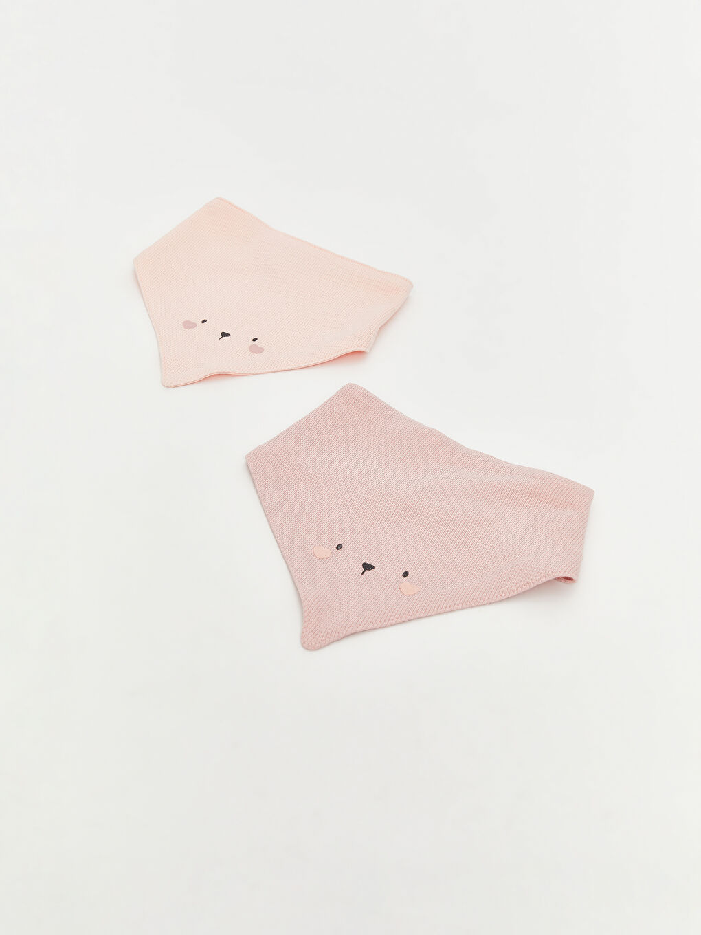 LCW baby Printed Baby Girls' Bib 2 Pack -W54021Z1-KXS