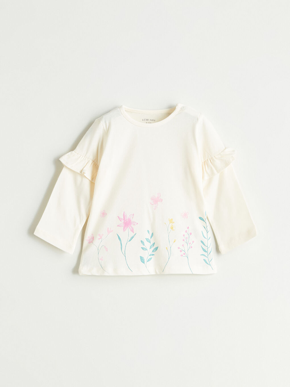 Ensemble T-Shirt et Pantalon Floral pour Filles (Lot de 2)-1