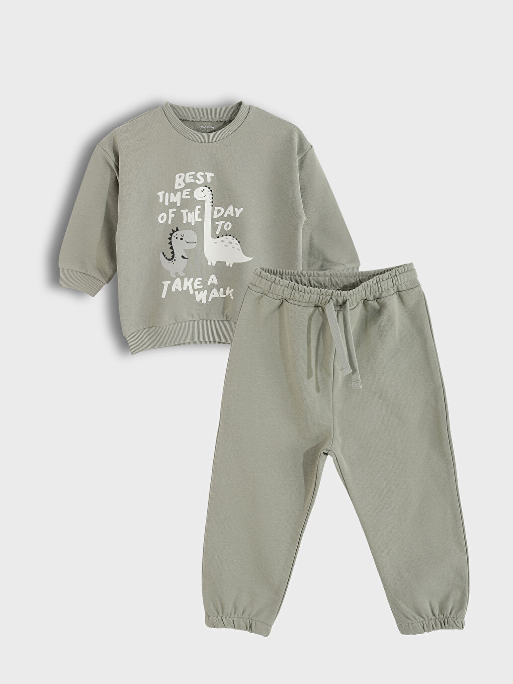 Ensemble Sweat-Shirt et Pantalon Imprimé Bébé Garçons Col Rond Lot de 2