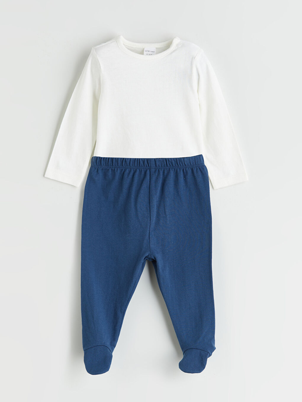 Baby Boys' Snap-Button Bodysuit and Pants 2 Pack