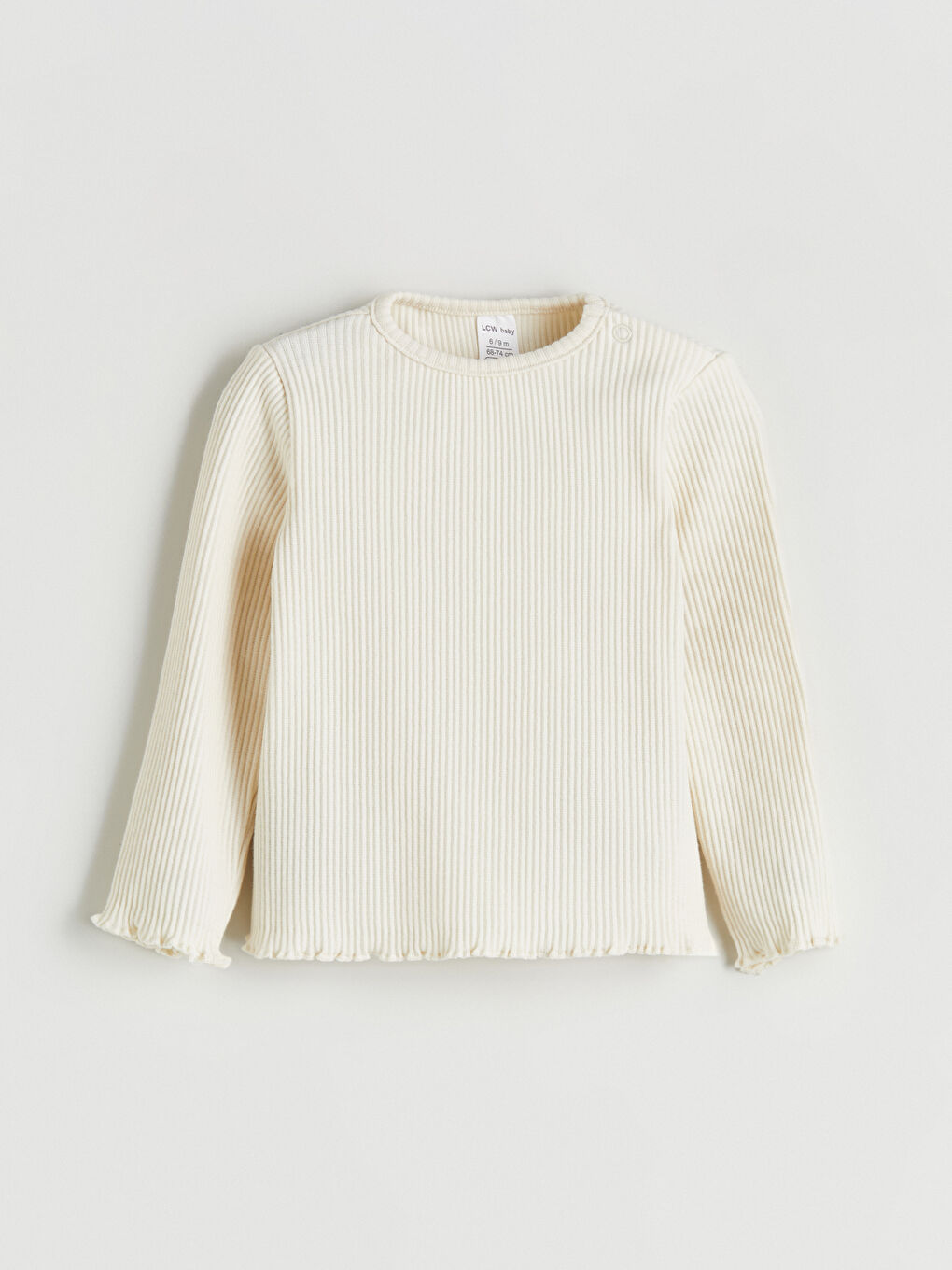 Bej Leopar Desenli Kız Bebek Elbise ve Tişört-3