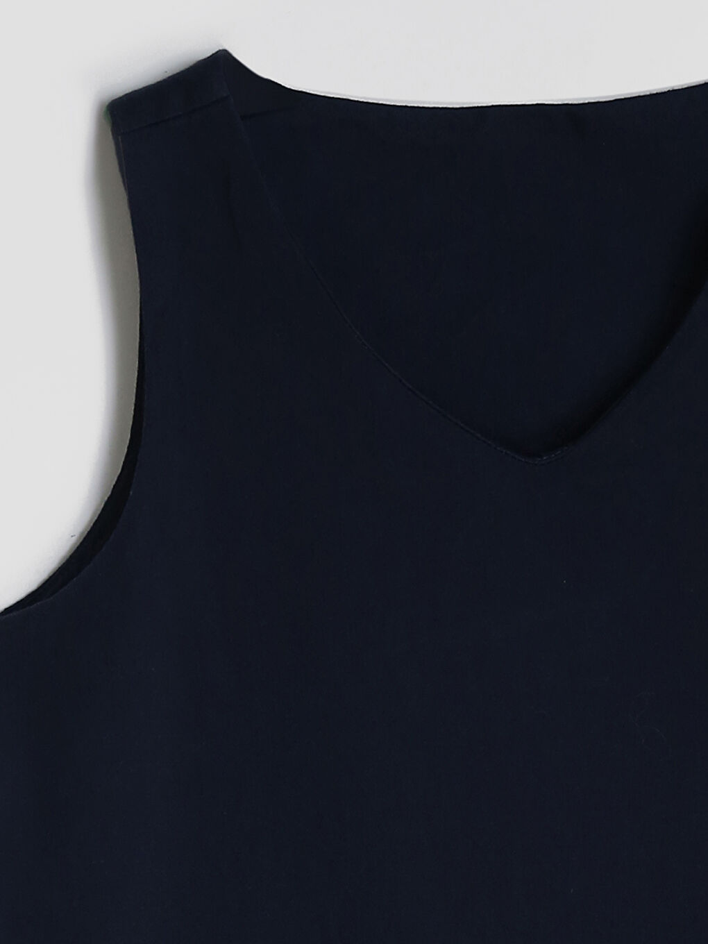 V-Neck Girls' Dress-2