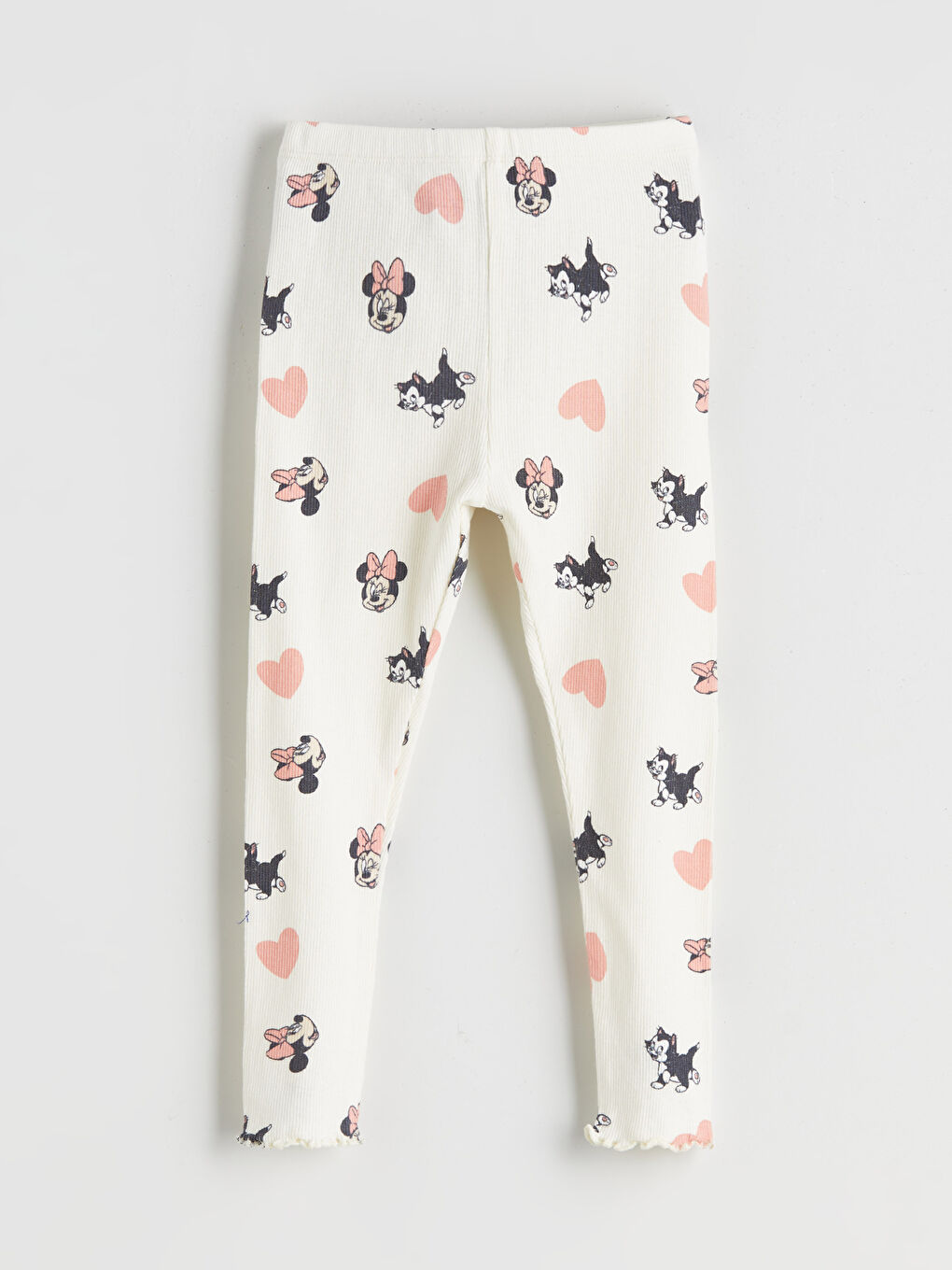 Minnie Mouse Printed Baby Girls' T-Shirt and Leggings 2 Pack-3