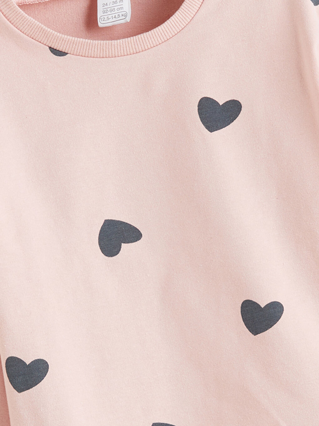 Ensemble Sweat-Shirt et Collant Imprimé Bébé Fille Col Rond 2 Pièces-2