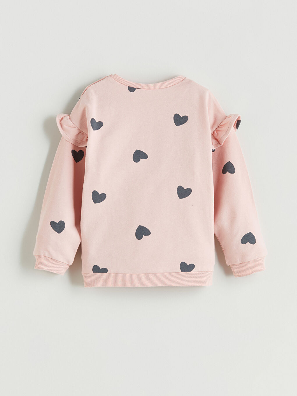 Ensemble Sweat-Shirt et Collant Imprimé Bébé Fille Col Rond 2 Pièces-3