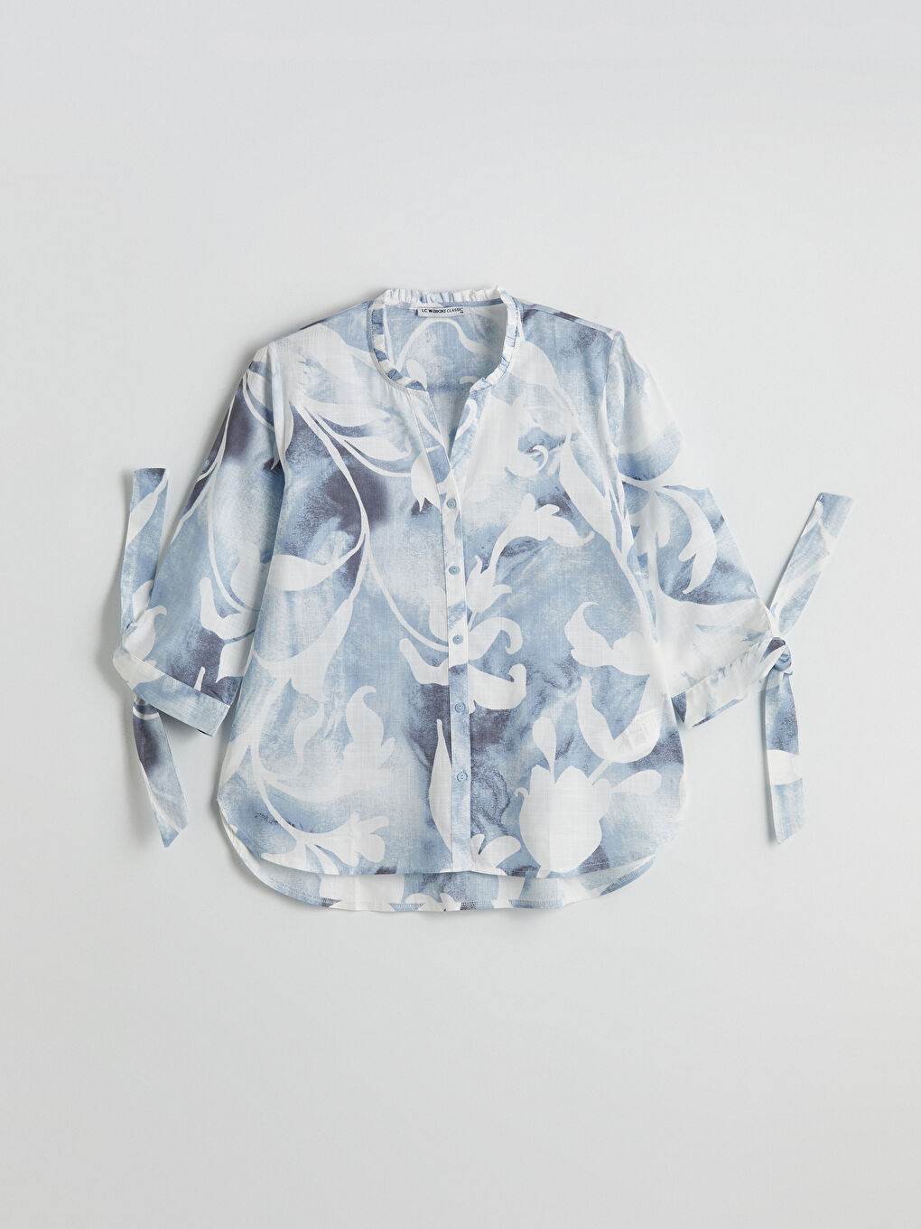 LCWAIKIKI Classic Woman BLUE Blouse -W54121Z8-LQQ