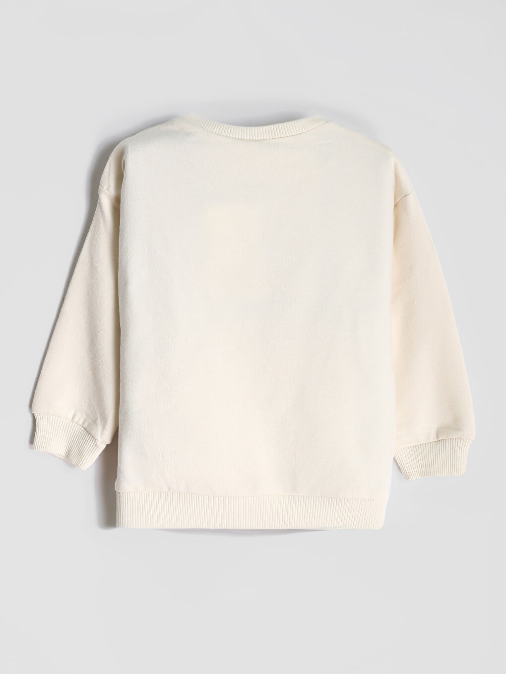 Crew Neck Long Sleeve Minnie Mouse Printed Baby Girls' Pyjama Set-4