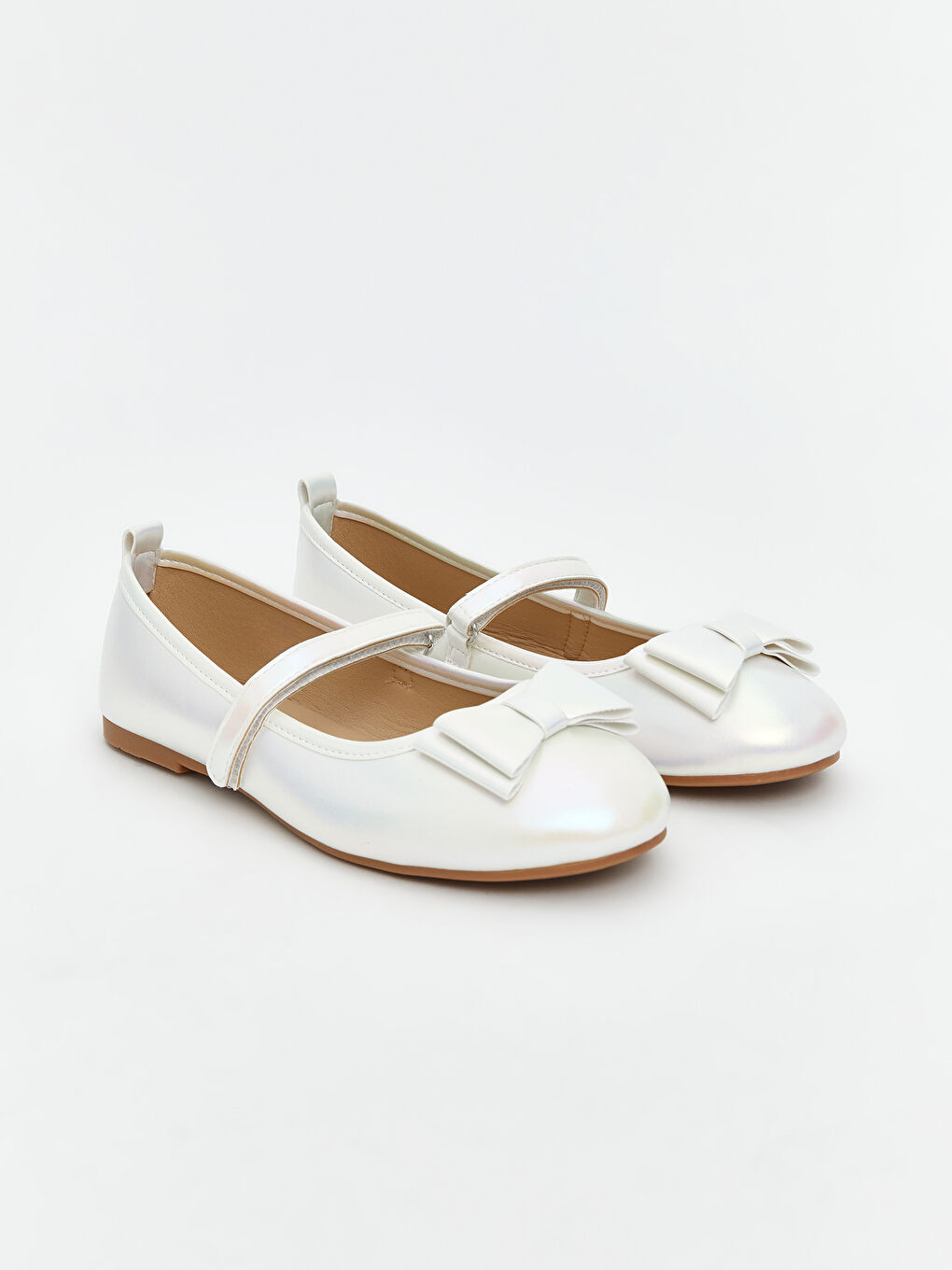 Bow Detailed Baby Girl Flats -W54134Z4-Q6K
