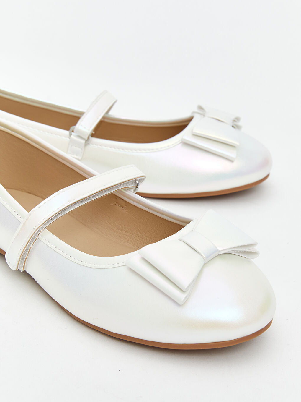 Bow Detailed Baby Girl Flats -W54134Z4-Q6K