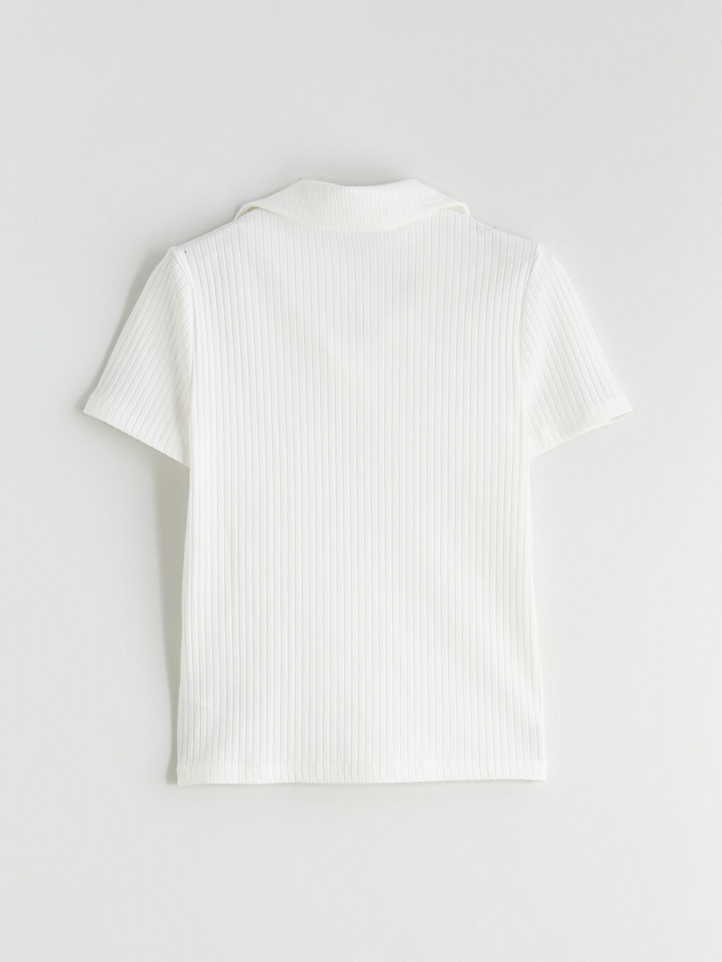 Polo Neck Girls' T-Shirt-2