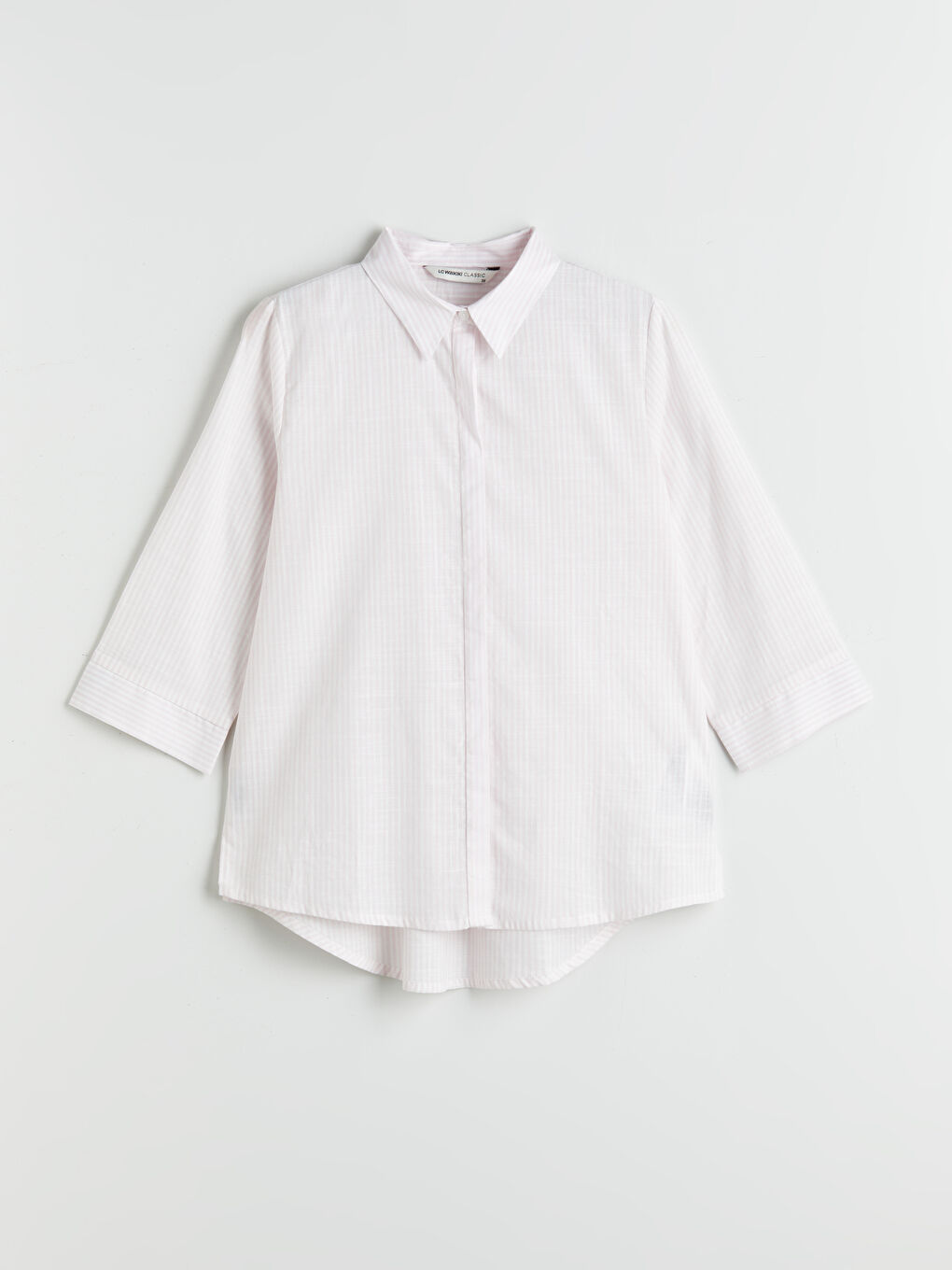 LCWAIKIKI Classic Striped Women's Shirt -W54141Z8-LHK