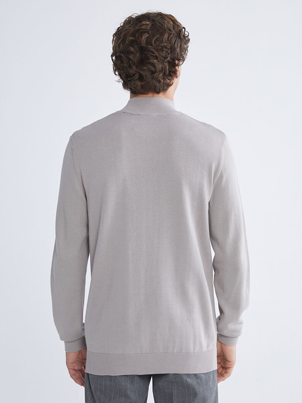 Half Turtleneck Men's Knitwear Sweater-3