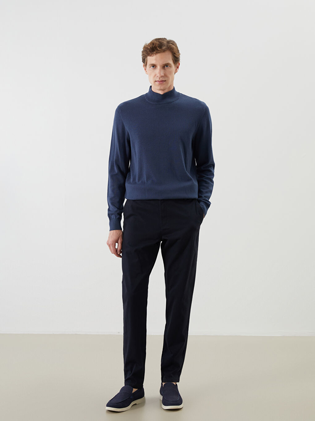 Half Turtleneck Men's Knitwear Sweater-1