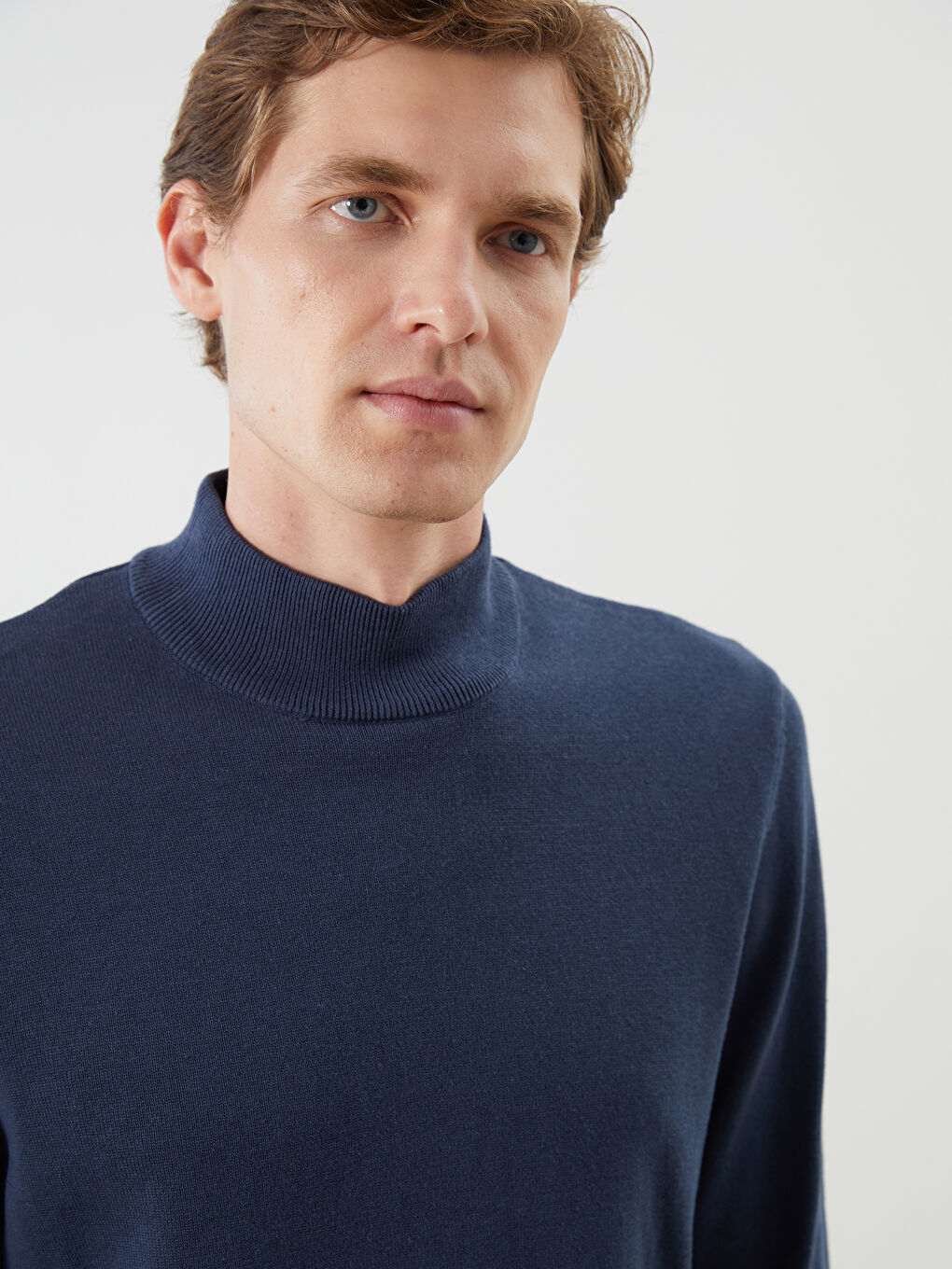 Half Turtleneck Men's Knitwear Sweater-2