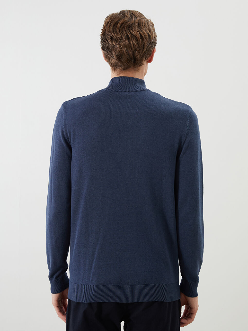 Half Turtleneck Men's Knitwear Sweater-3