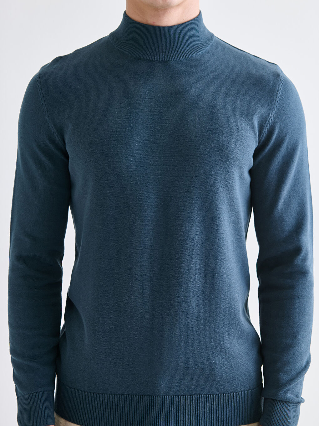 Half Turtleneck Men's Knitwear Sweater-2