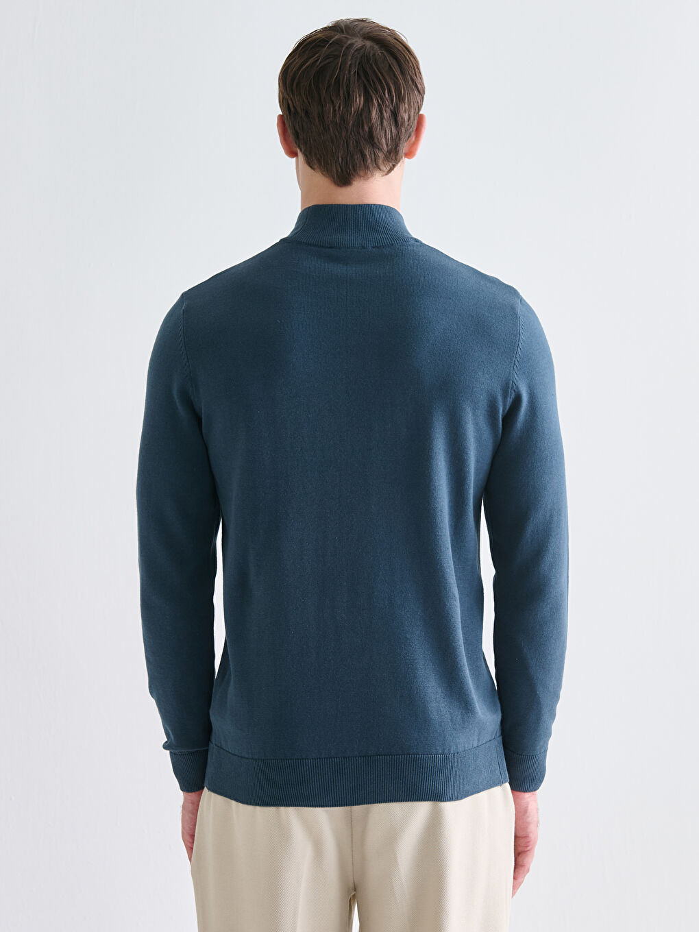 Half Turtleneck Men's Knitwear Sweater-3