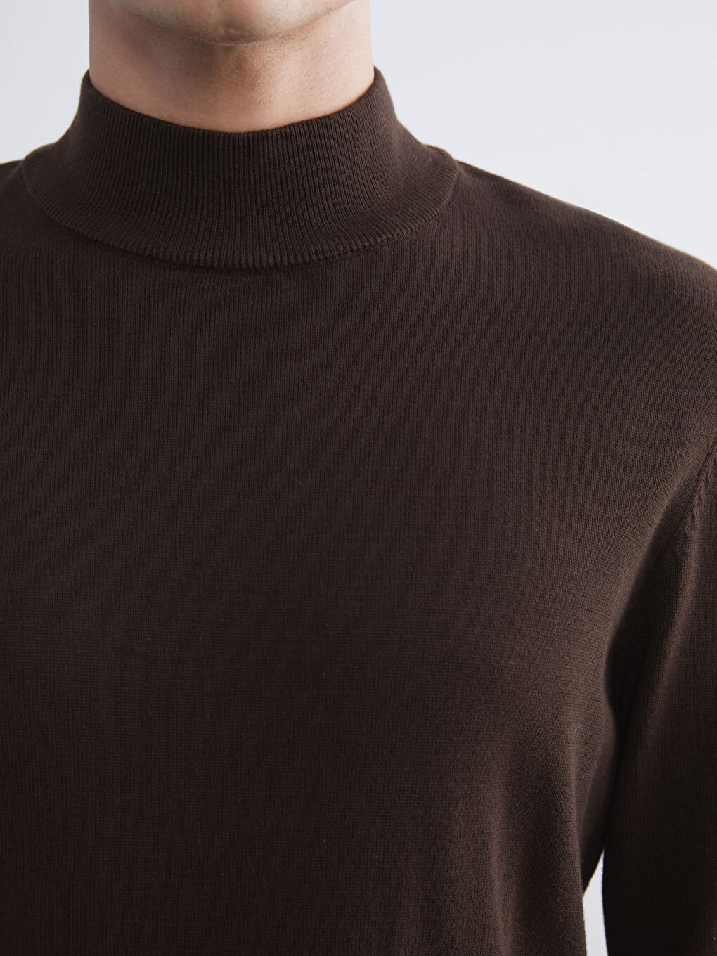 Half Turtleneck Men's Knitwear Sweater-2