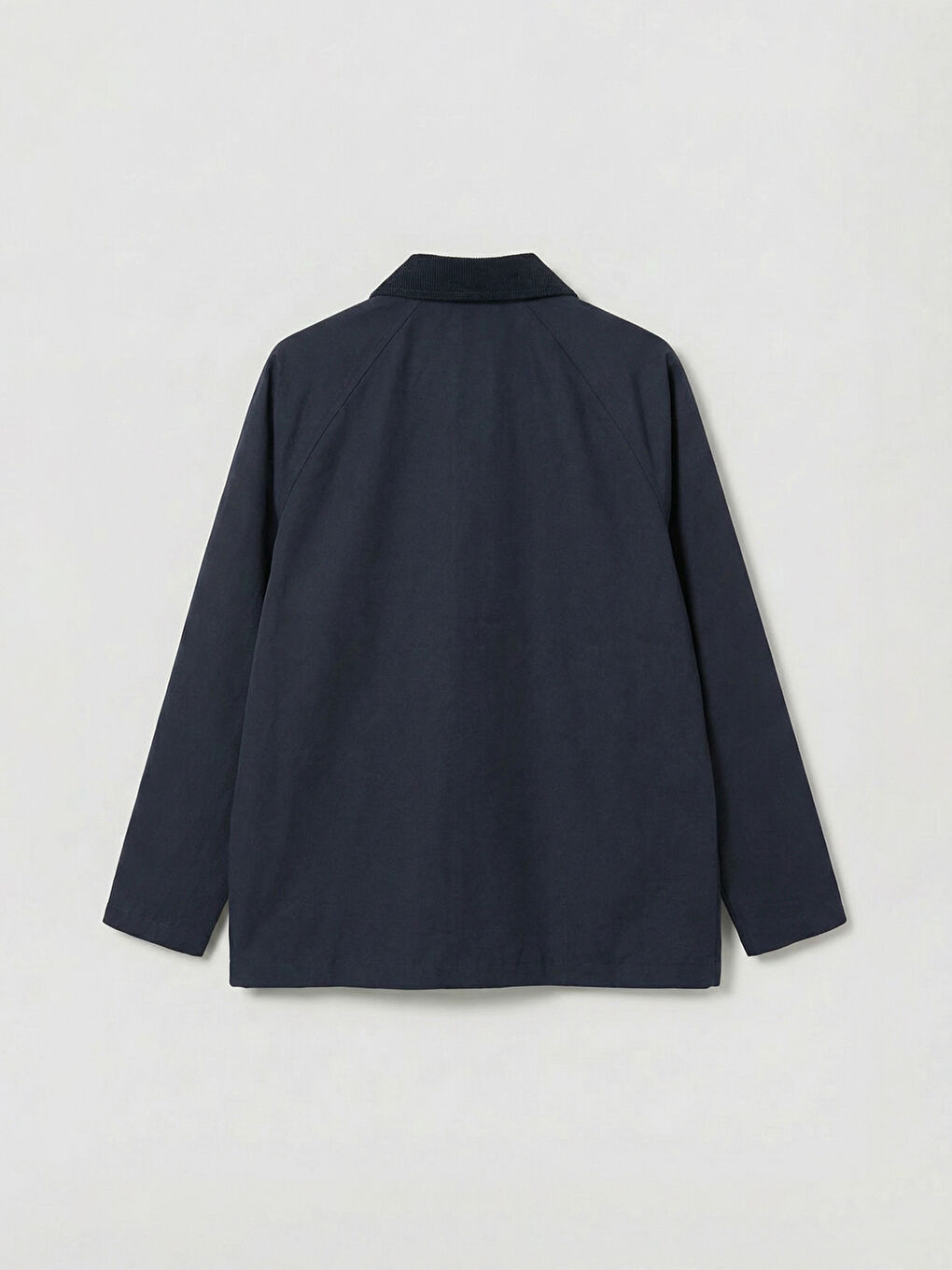 Relaxed Fit Collared Neck Men's Coat-1