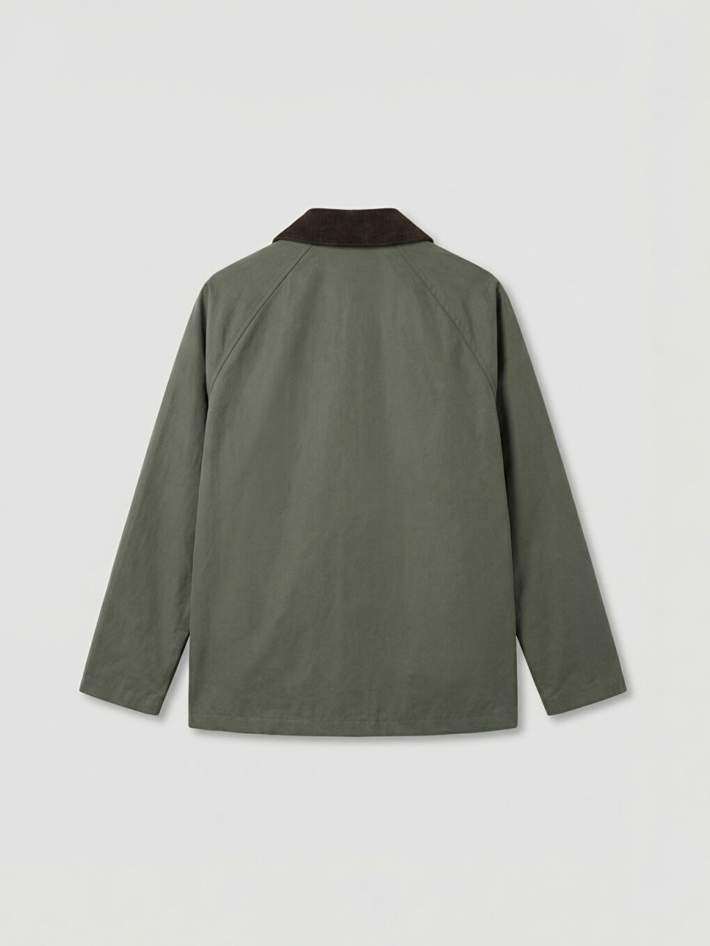 Relaxed Fit Collared Neck Men's Coat-1