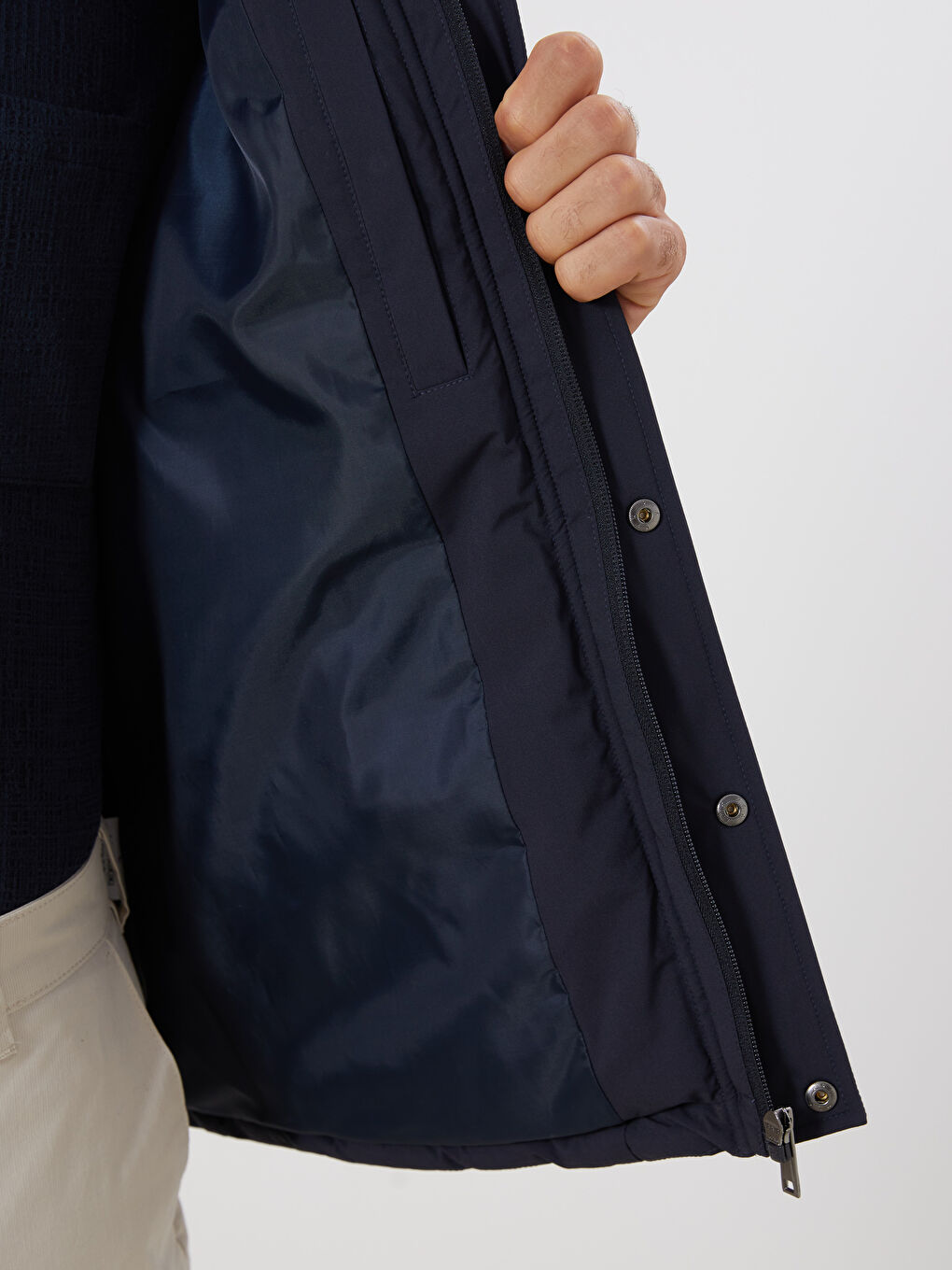 LCWAIKIKI Classic Men's Quilted Puffer Jacket -W54160Z8-RFD