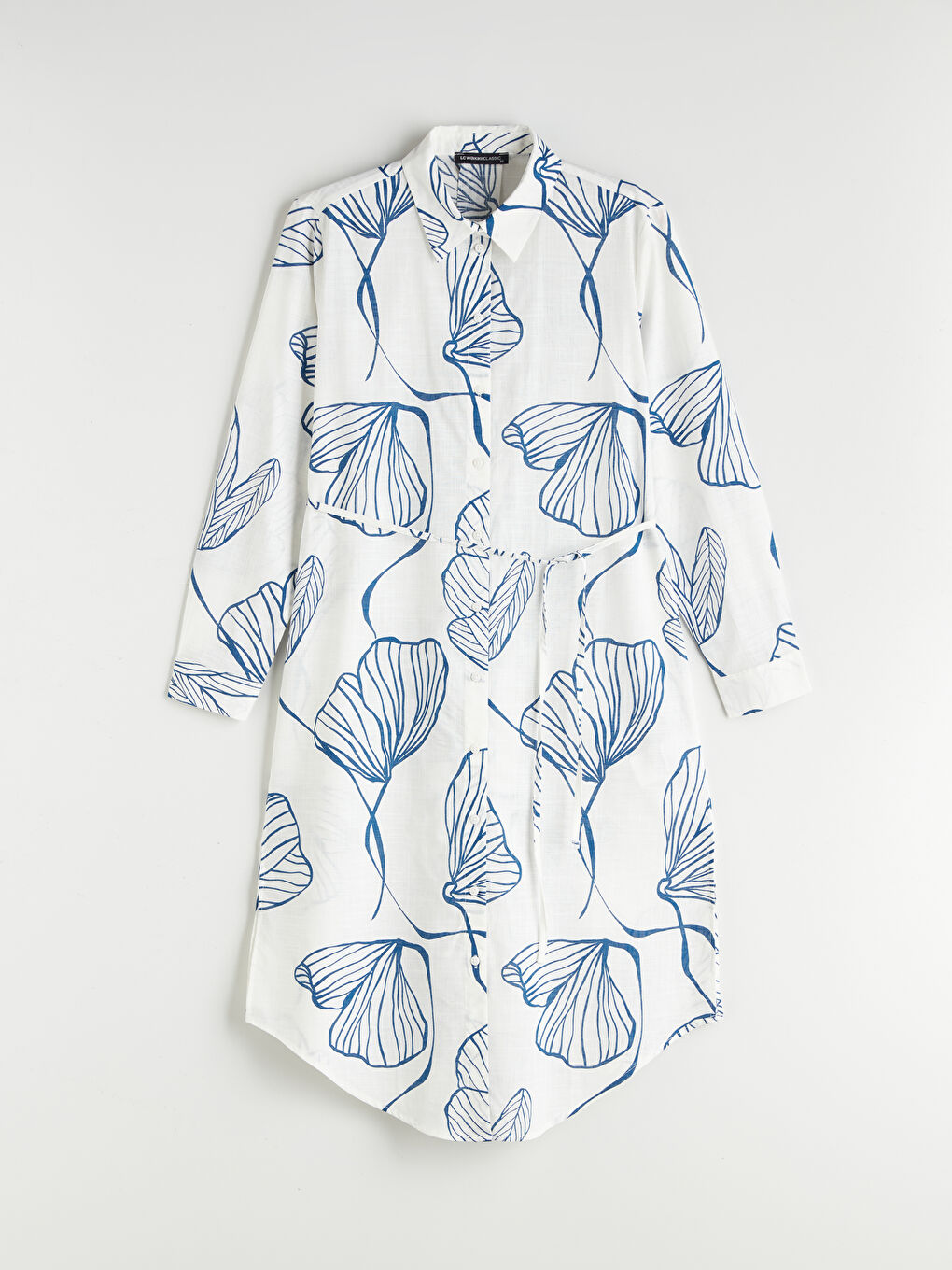 LCWAIKIKI Classic Patterned Women's Shirt Tunic -W54163Z8-LSJ