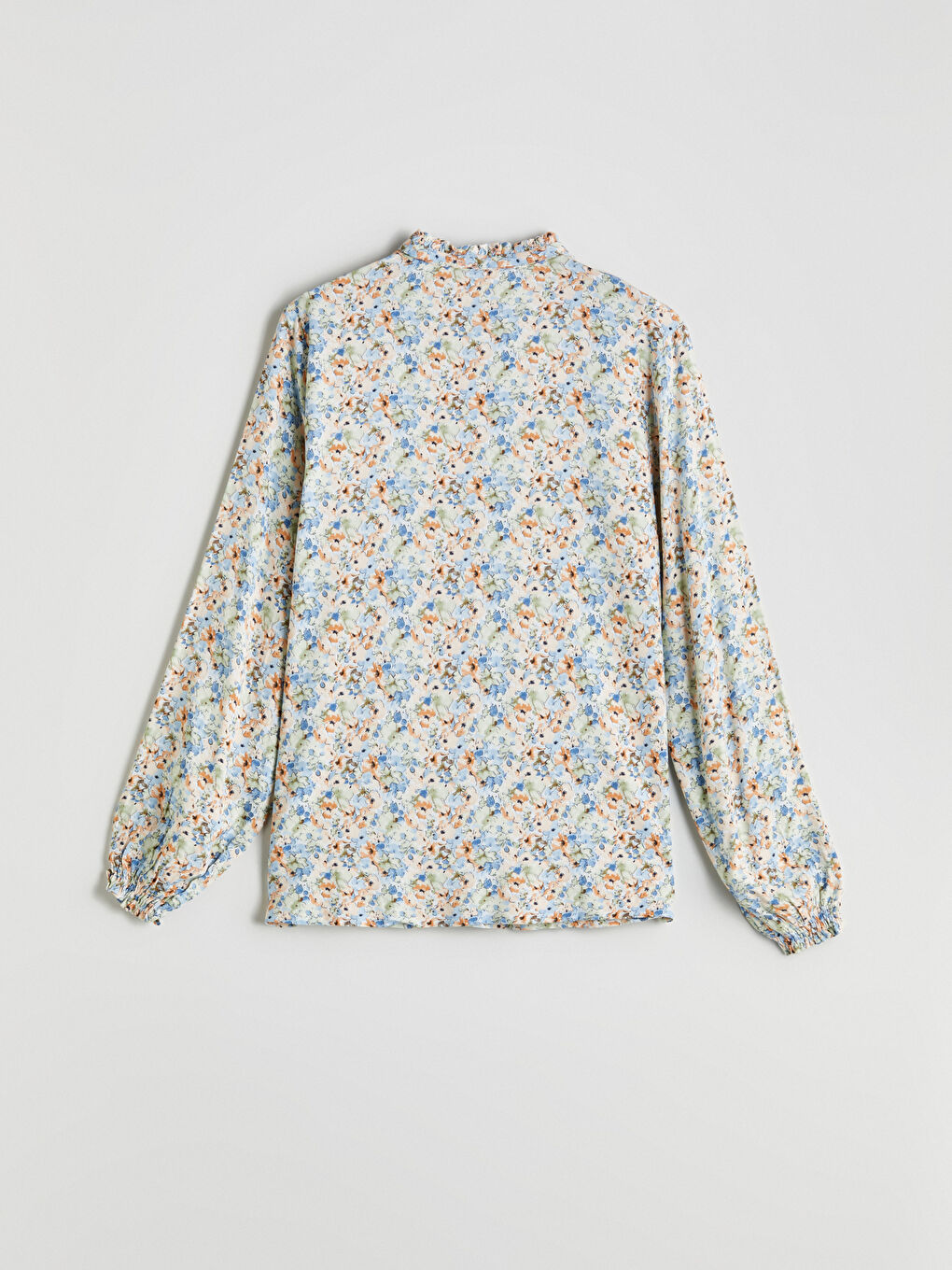 LCWAIKIKI Classic Tie Neck Floral Blouse -W54169Z8-LRR