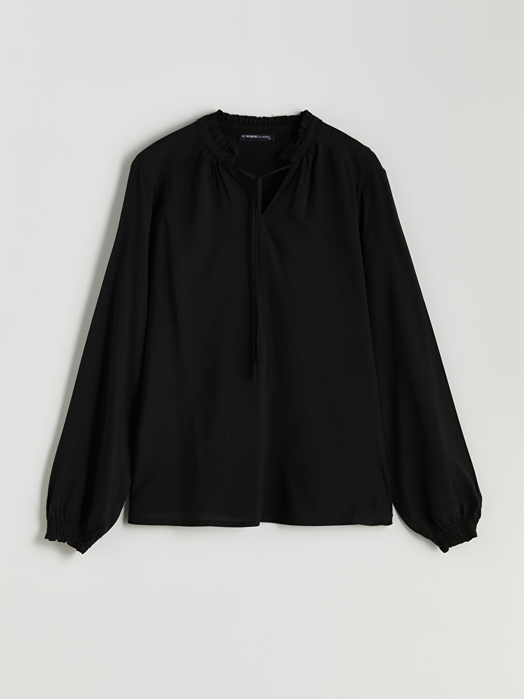 LCWAIKIKI Classic Woman BLACK Blouse -W54170Z8-CVL