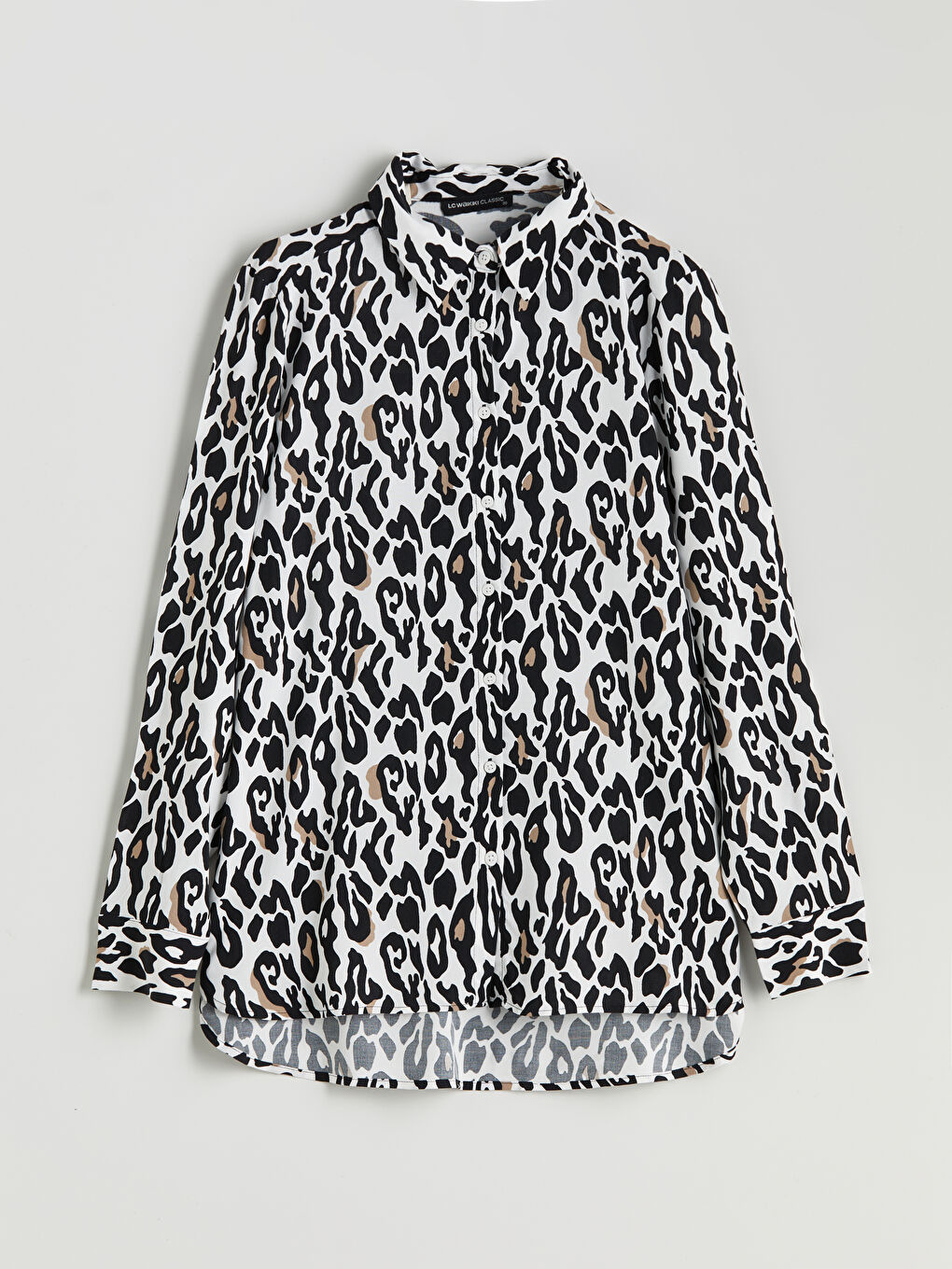 LCWAIKIKI Classic Patterned Women's Shirt -W54172Z8-LQJ