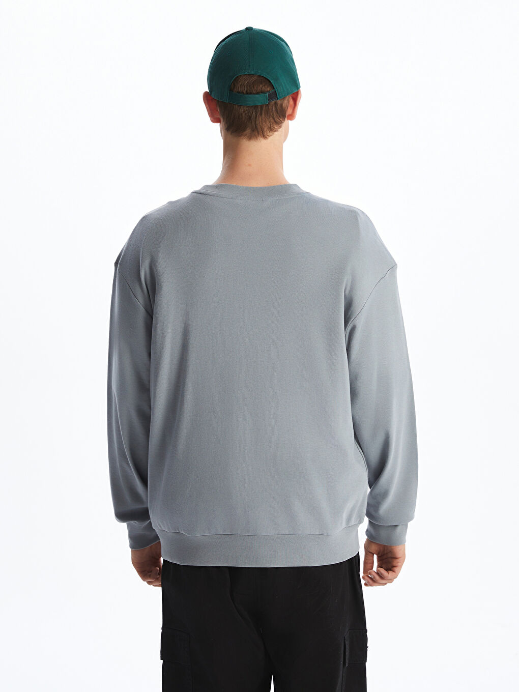 XSIDE Crew Neck Printed Men's Sweatshirt -W54230Z8-ZAF