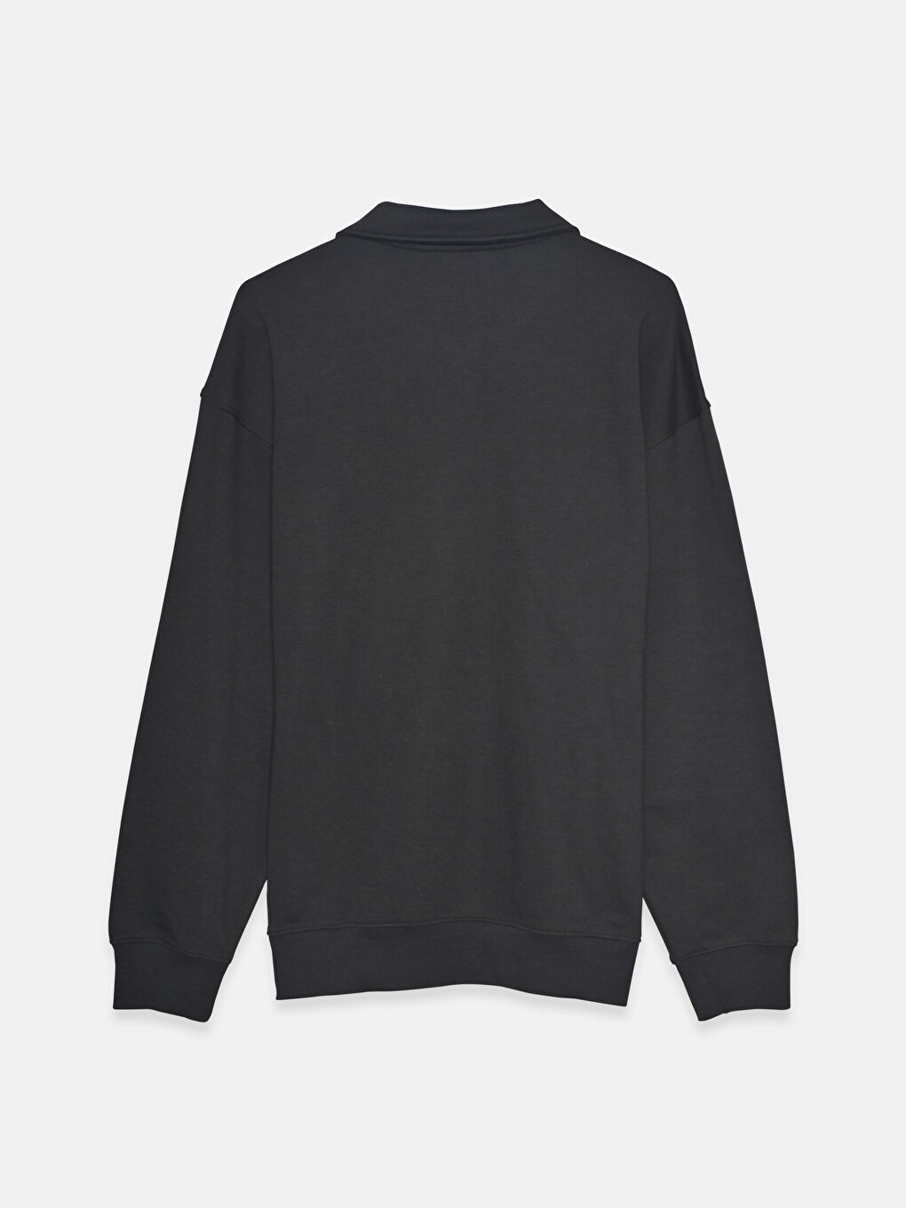 Polo Neck Men's Sweatshirt-1
