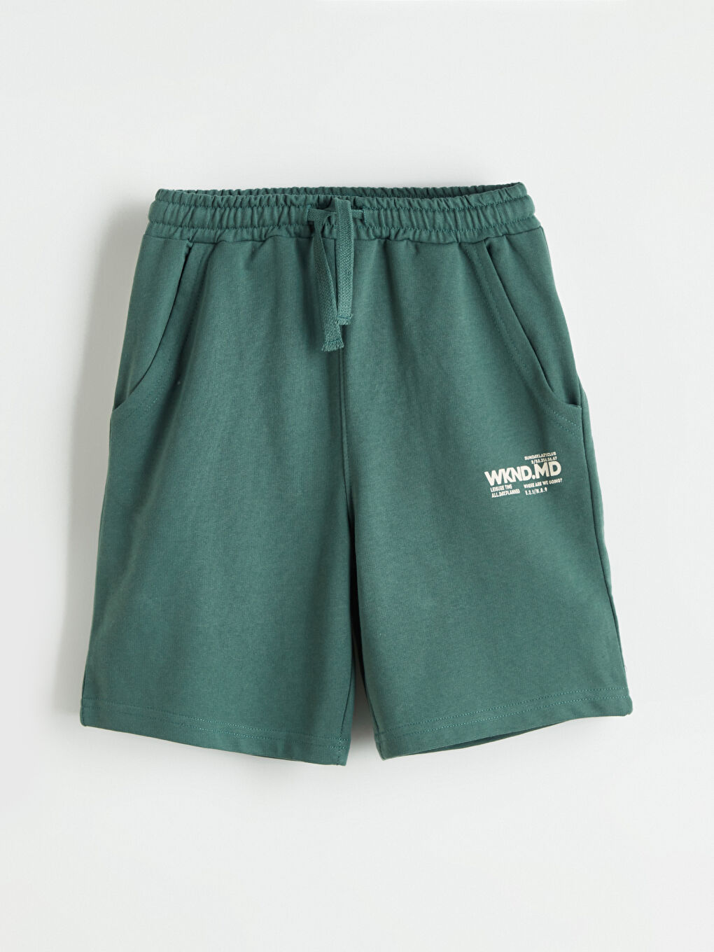 LCW Kids Crew Neck Boys' T-Shirt and Shorts -W54322Z4-FRR