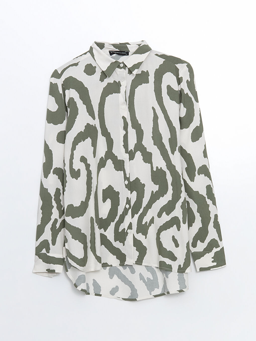 LCWAIKIKI Classic Patterned Women's Shirt -W54323Z8-LRR