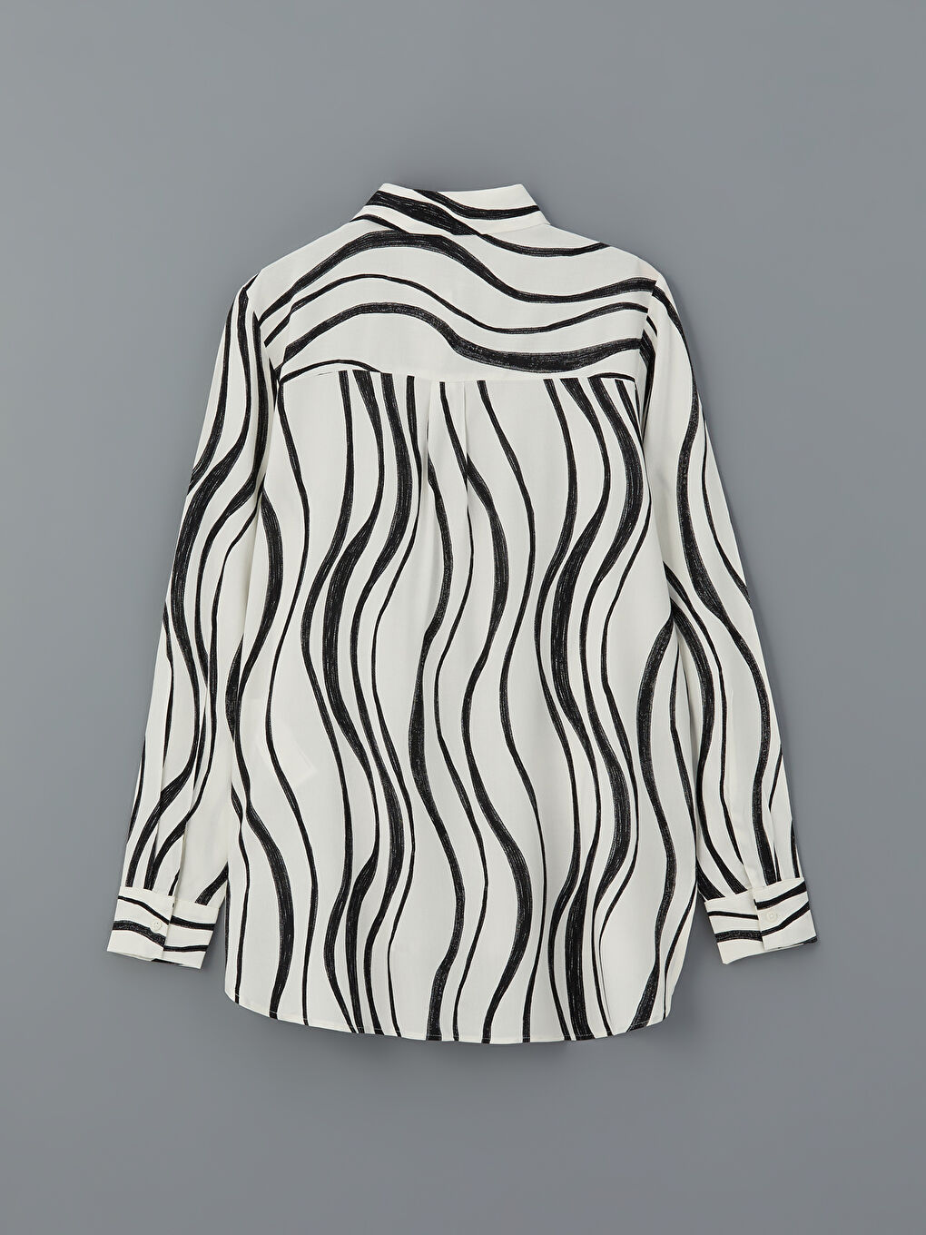 LCWAIKIKI Classic Patterned Women's Shirt -W54323Z8-VE4