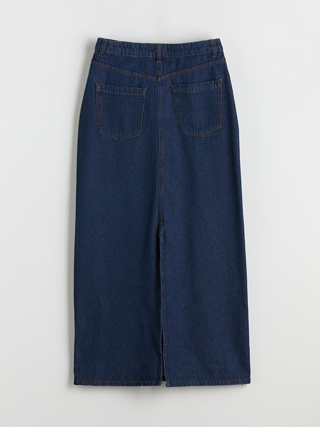 LCW Vision Elasticated Waist Women's Denim Skirt -W54324Z8-309