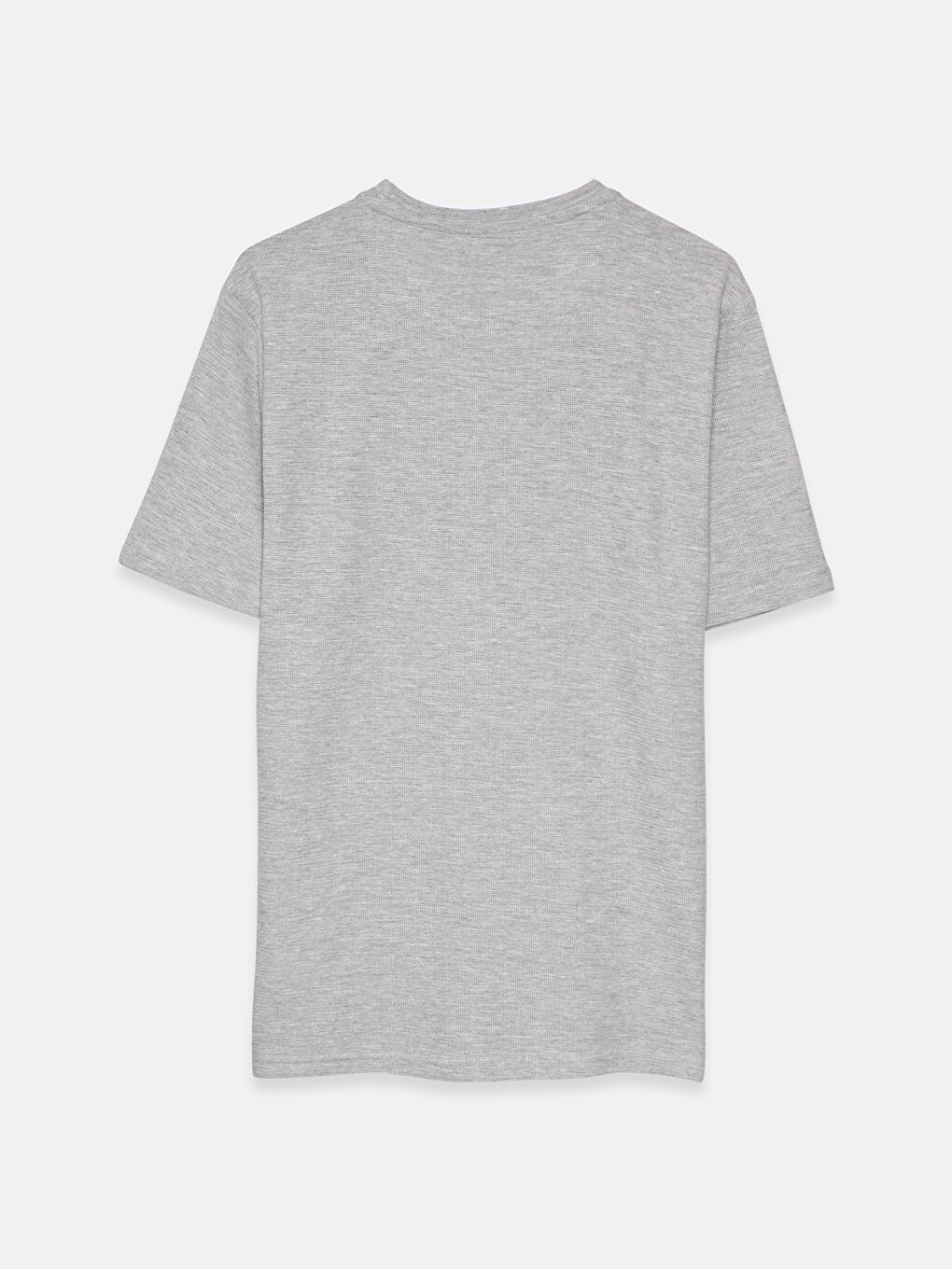 T-Shirt mit Rundhalsausschnitt, Schlicht-1