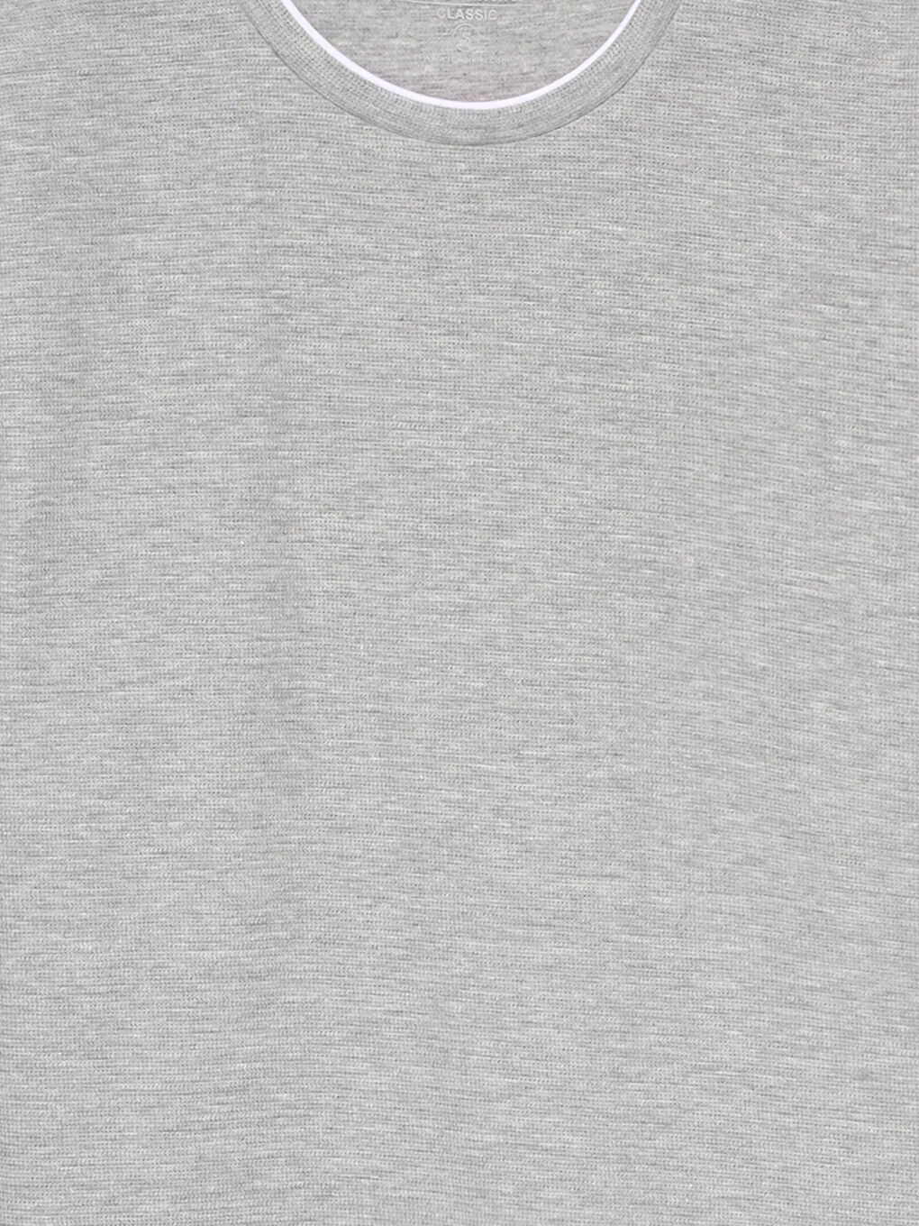 T-Shirt mit Rundhalsausschnitt, Schlicht-2