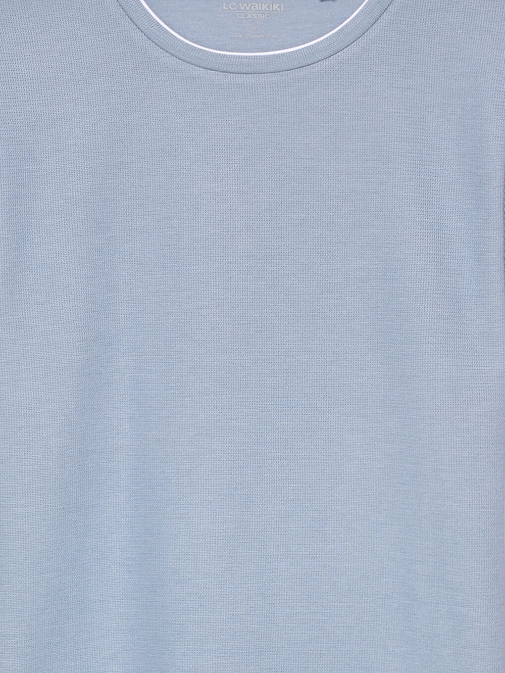 T-Shirt mit Rundhalsausschnitt, Schlicht-2